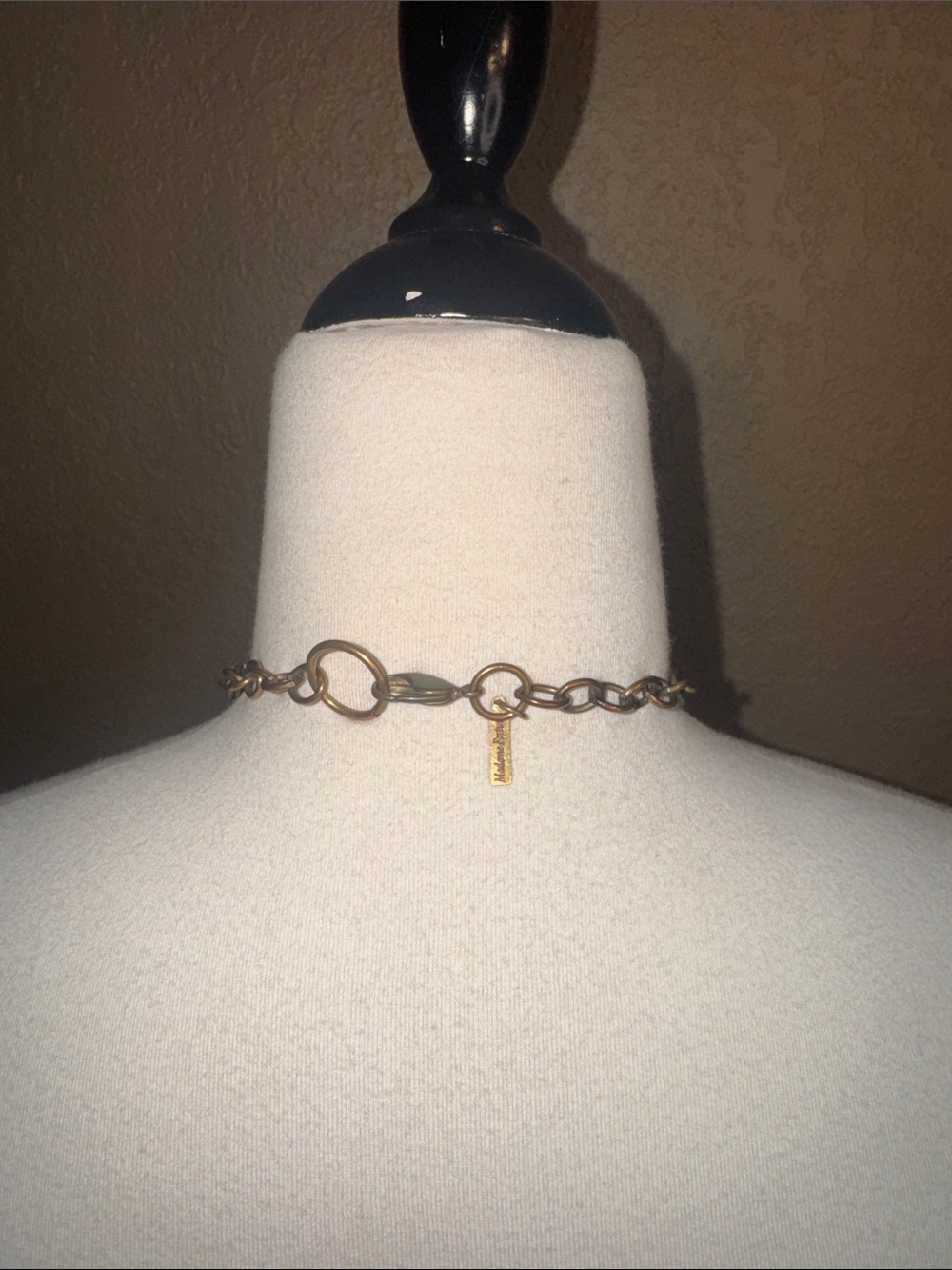 VINTAGE RARE MADAME FORTUNA MULTI STRAND CHARM NECKLACE - Picture 12 of 12